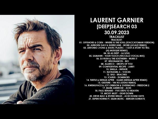 LAURENT GARNIER (France) @ [DEEP]Search 03 30.09.2023