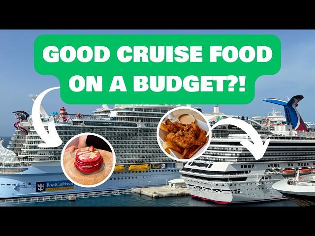 8 BEST cruises for foodies on a budget