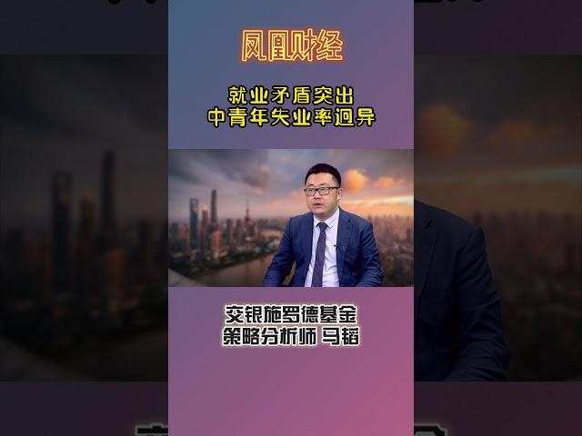 马韬：就业矛盾突出 中青年失业率迥异 #就业 #失业率