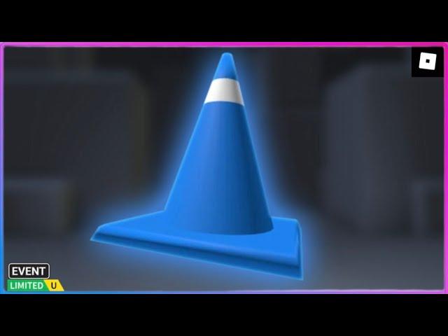 [SALE] How To Get The *Blue Traffic Cone* | ROBLOX - NOT FREE ^^