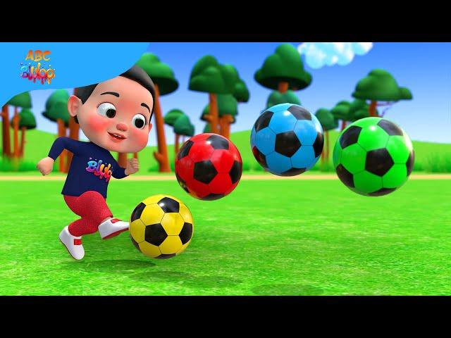 Color Balls & Sing a Song! | Finger Family Nursery Rhymes | BluLoo Nursery Rhymes & Kids Songs