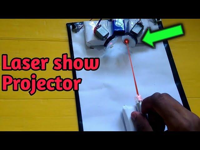 Homemade Laser Light Show Projector with Different  laser Designs| GO CREATIVE