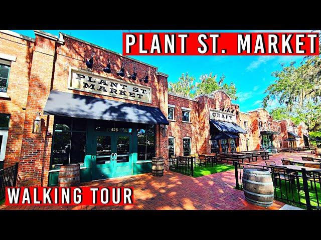 Take a Walking Tour with Me: Plant Street Market Tour in Winter Garden, Florida