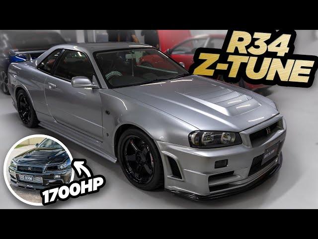 1700HP R34 GTR NIGHT RUN + RAREST R34 Z-TUNE IN THE WORLD?!