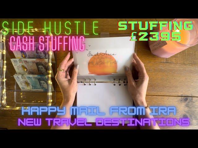 SIDE HUSTLE CASH STUFFING | STUFFING £2395 | ETSY & YOUTUBE EARNINGS | UK CASH STUFFING