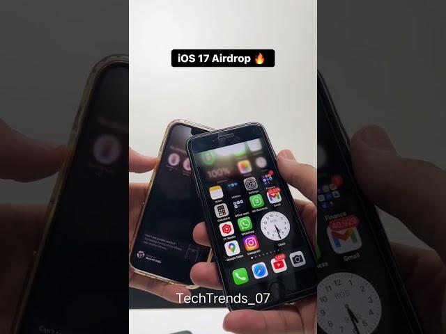 Airdrop in iphone 7