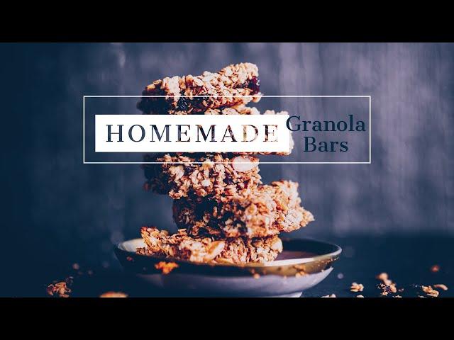 Healthy Homemade Granola Bars - How to Make Your Own