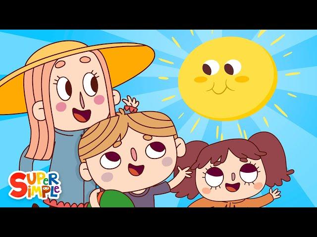 Mr. Golden Sun ️ | Kids Songs | Super Simple Songs