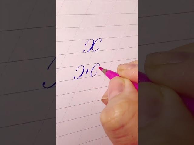 Мини-урок по каллиграфии https://t.me/SEcalligraphy мой телеграмм канал #shorts#почерк#каллиграфия