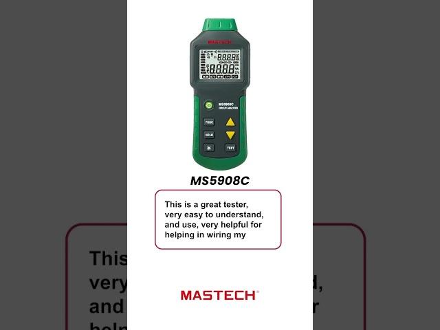 MASTECH MS5908C circuit analyzer