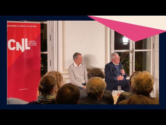 Rencontre avec Philippe Martin et Stéphane Lissner au Centre national du livre