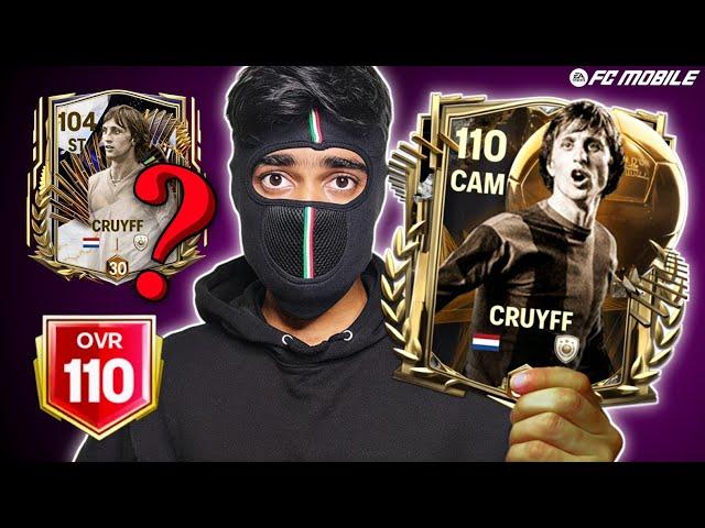 Can I Beat FC MOBILE with 110 Ovr CRUYFF?