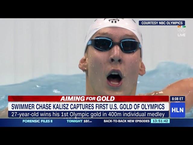 Chase Kalisz Wins USA's 1st Gold in Tokyo