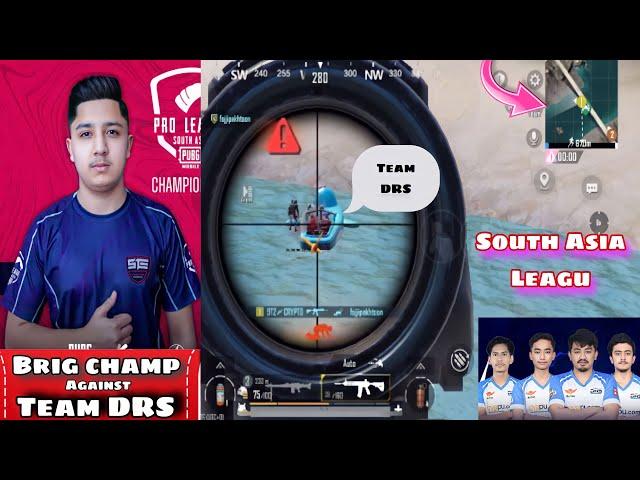 Crypto Block the Brigh against Team DRS South Asia championship