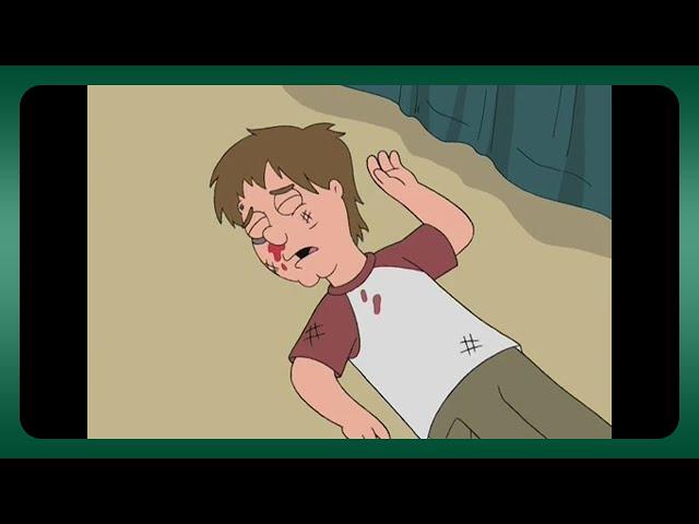 Peter Beats Up The Neighbor's Kid, Kyle | Family Guy