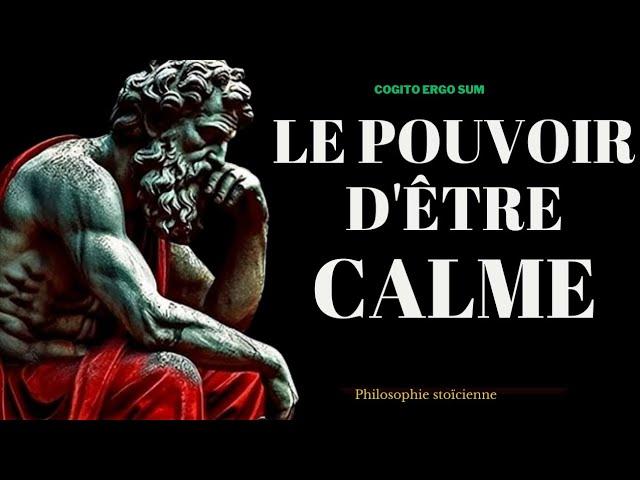 10 leçons du stoïcisme pour rester calme | La philosophie stoïcienne