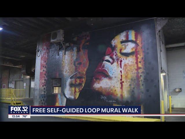 Free, self-guided mural walk opens in downtown Chicago