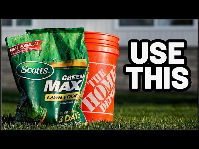 This “Big Box” fertilizer makes your lawn DARK green