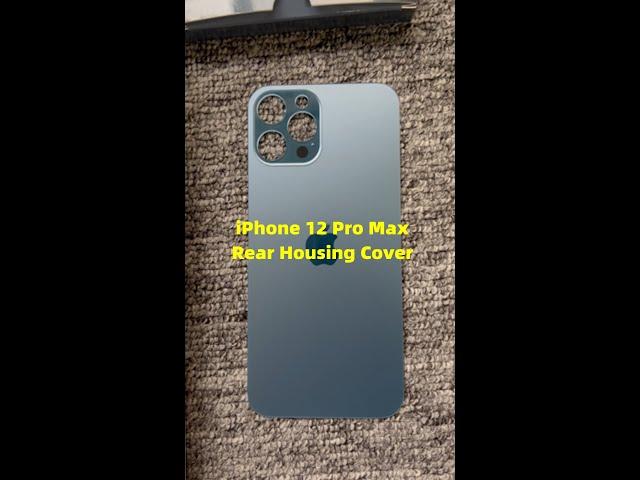 For Apple iPhone 12 Pro Max Replacement Rear Housing Back Glass Cover | oriwhiz.com