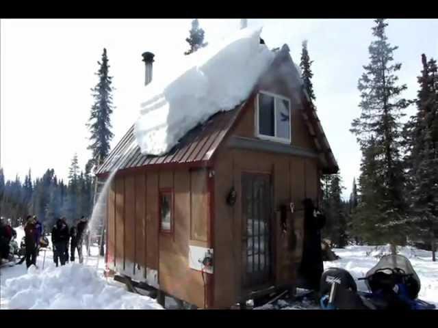 Alaska method roof shoveling