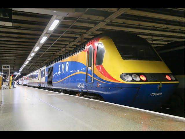 (HD) Final East Midlands Railway Paxman HST at St Pancras 11/12/2020