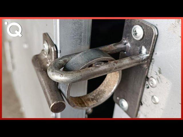 Genius DIY Door Latch Ideas and Homemade Security Locks | @hungchevlog