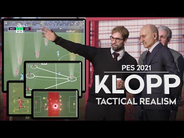 Using Klopp's Real-Life Tactics in PES 2021: False no.9 & Attacking Fullbacks | Tactical Realism #1