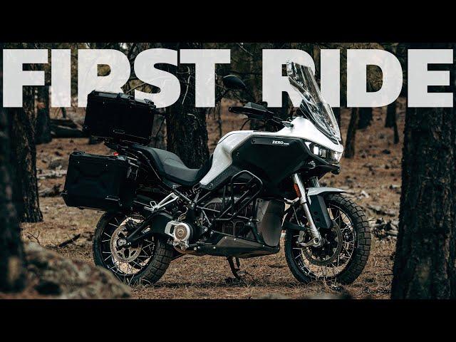 NEW 2023 ZERO DSR/X Electric ADV Bike | First Ride Review