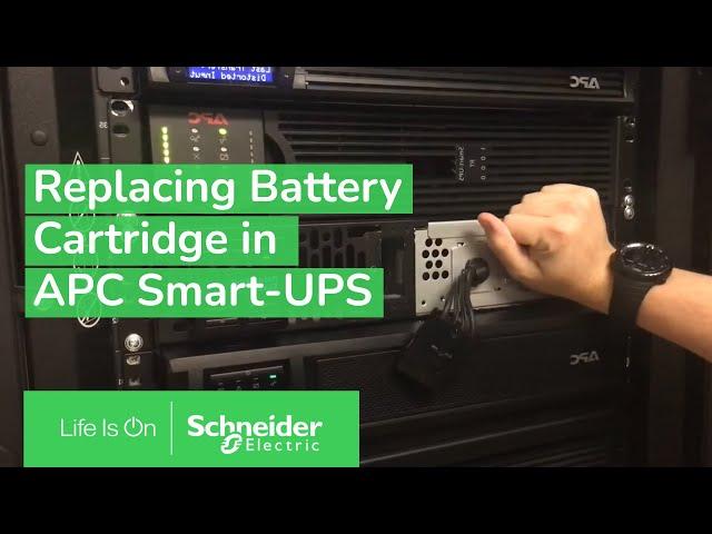 Replacing the Battery Module in a SMX Series APC Smart-UPS | Schneider Electric Support