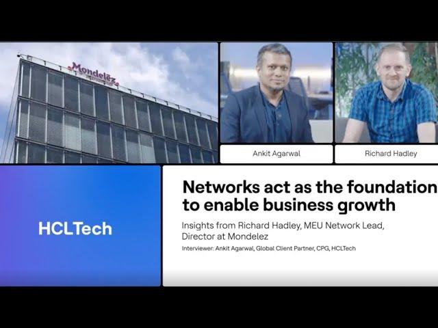 Networks act as the foundation to enable business growth