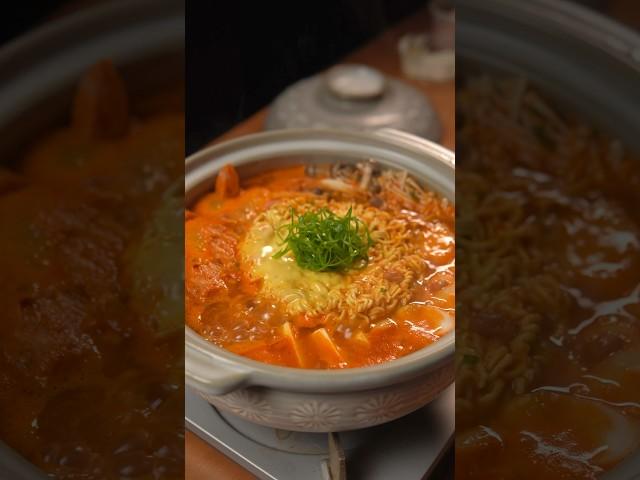 Budae Jjigae(Korean Army Stew) #30minutemeals #budaejjigae #armystew #shorts