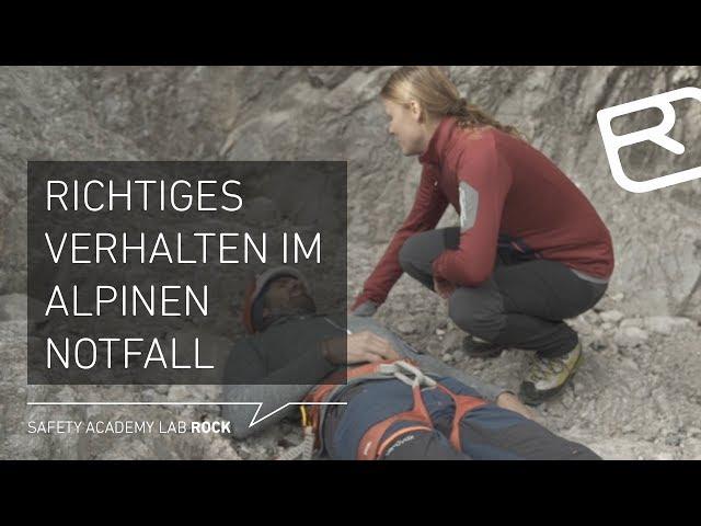 Notsituation am Berg: Richtig Handeln im alpinen Notfall - Tutorial (29/43) | LAB ROCK