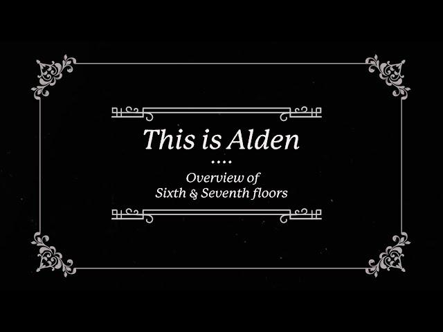 This is Alden Library: The Sixth and Seventh Floors (A Silent Film)