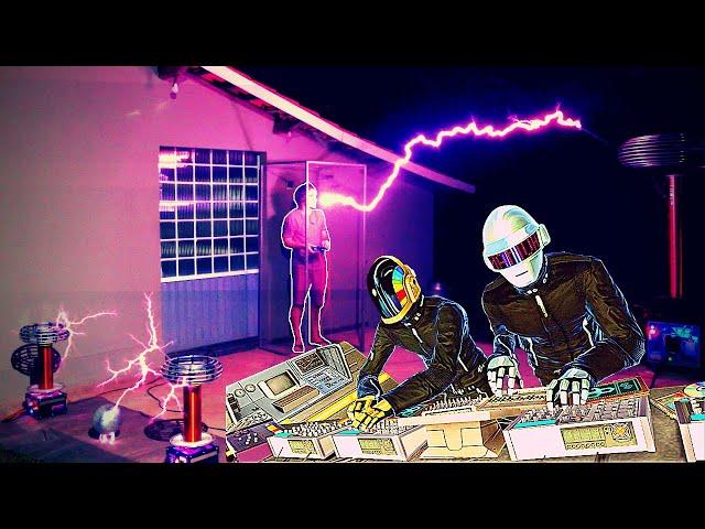 DAFT PUNK - Around the TESLA COILS