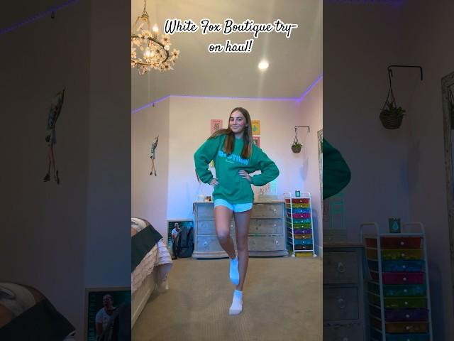 White Fox Boutique try-on Haul!!  | #shorts #whitefoxboutique #haul #like