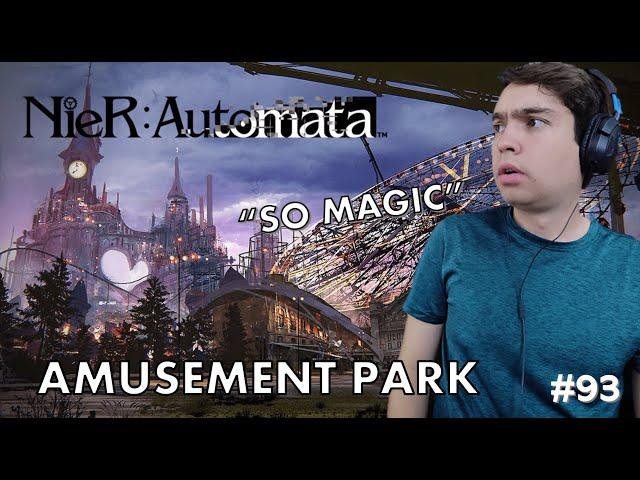 SO MAGIC!!! Pianist and Gamer Reacts to AMUSEMENT PARK from NieR: Automata