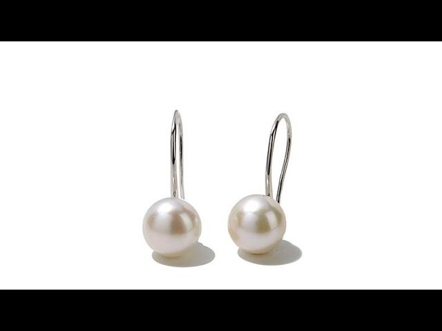 Imperial Pearls Cultured Pearl Fixed Drop Earrings