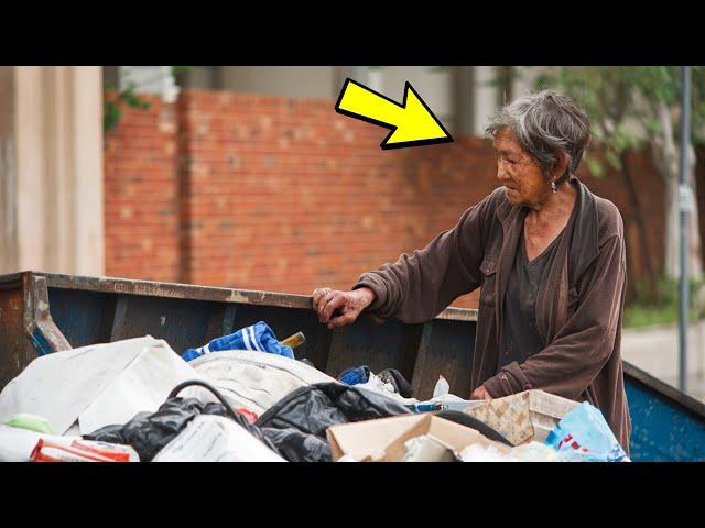 Der Fotograf hat eine obdachlose Frau fotografiert, aber er hatte keine Ahnung, wer ihr Sohn war!