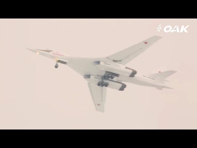 United Aircraft Corporation - Tu-160M2 Super Swan Long Range Supersonic Bomber First Flight [1080p]