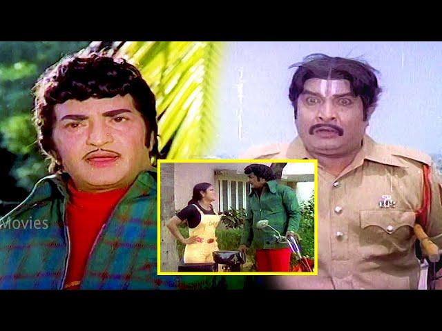 Sr Ntr And Jayasudha, Satyanarayana Masthu Comedy Scenes || Old Movie Comedy Scenes