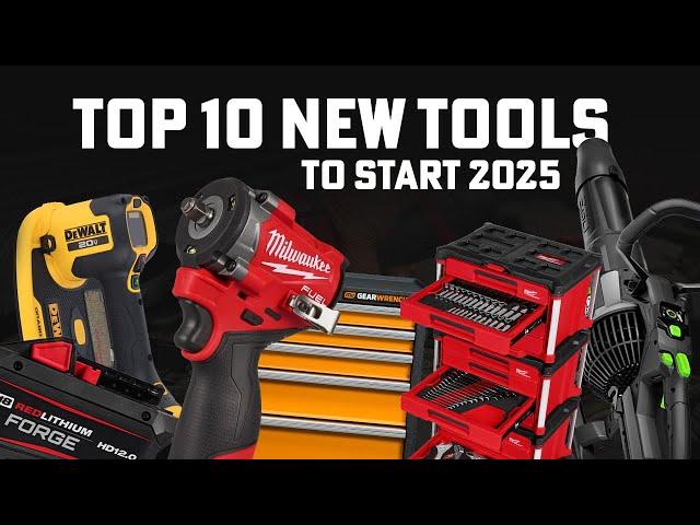 Top 10 New Tools to Start 2025