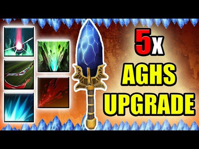 1 Aghanim's = 5 Upgrades [Quintuple Scepter Improvement] Dota 2 Ability Draft