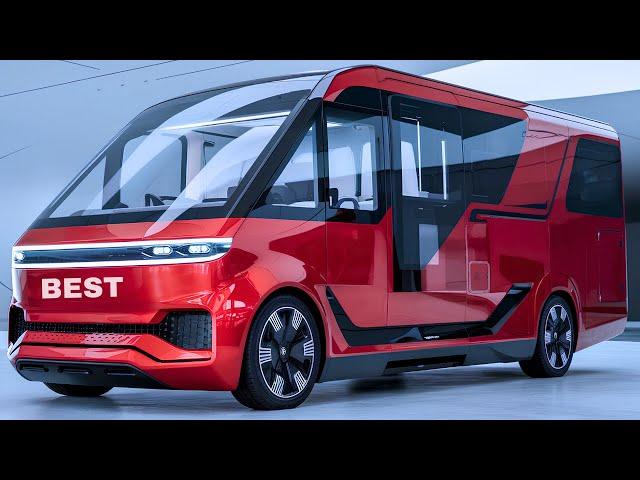 The 5 Most Practical Campervans of 2025 | Toyota Mercedes Fiat Volkswagen Peugeot