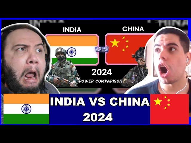 INDIA VS CHINA 2024 Military Power Comparison | China vs India Military Power 2024