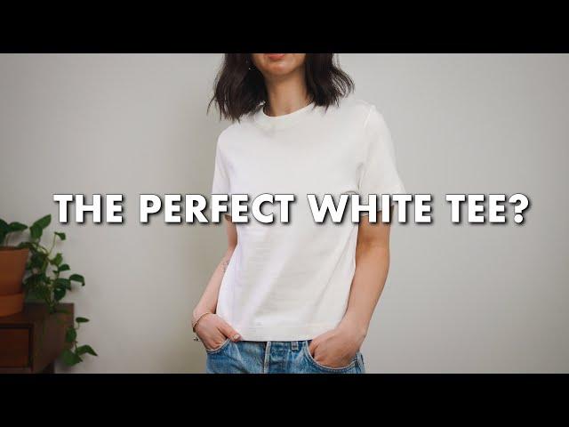 I asked you who makes the PERFECT white t-shirt. This is what you said.