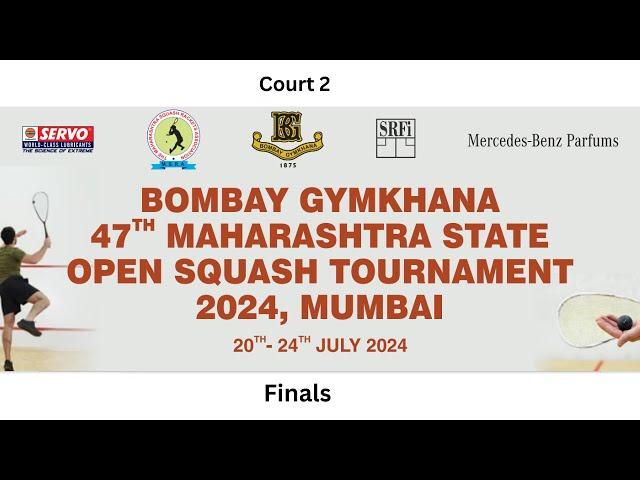 Court 2 - Finals - 47TH Maharashtra State Open 2024