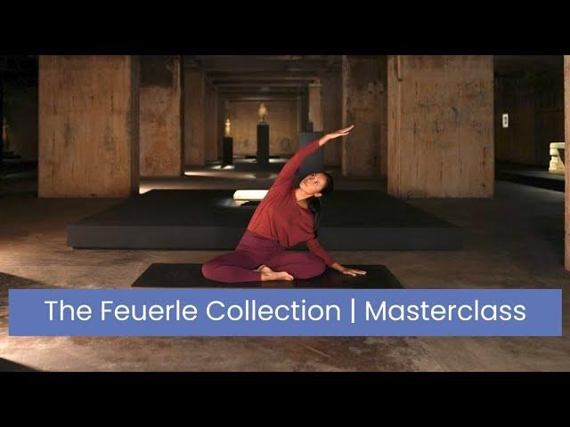 Masterclass de yoga en el museo The Feuerle Collection en Berlín