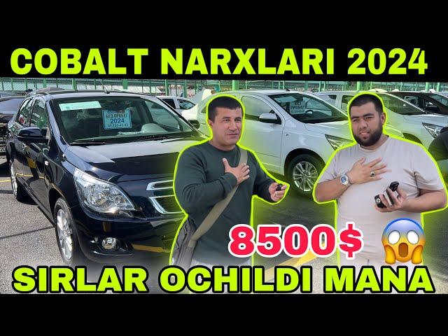 2024 COBALT NARXLARI SERGELI MASHENA BOZORI SIRLARNI OCHAMIZ MANA KÓRING XALQ UCHUN VIDEO.