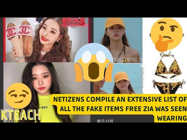 Netizens compile an extensive list of all the fake items Free Zia was seen wearing