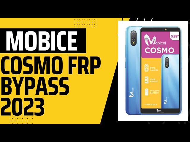 mobicel cosmo lte frp bypass Done cheetah tool 2023 new security